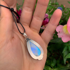 Moonstone Pendant - Sterling Silver 